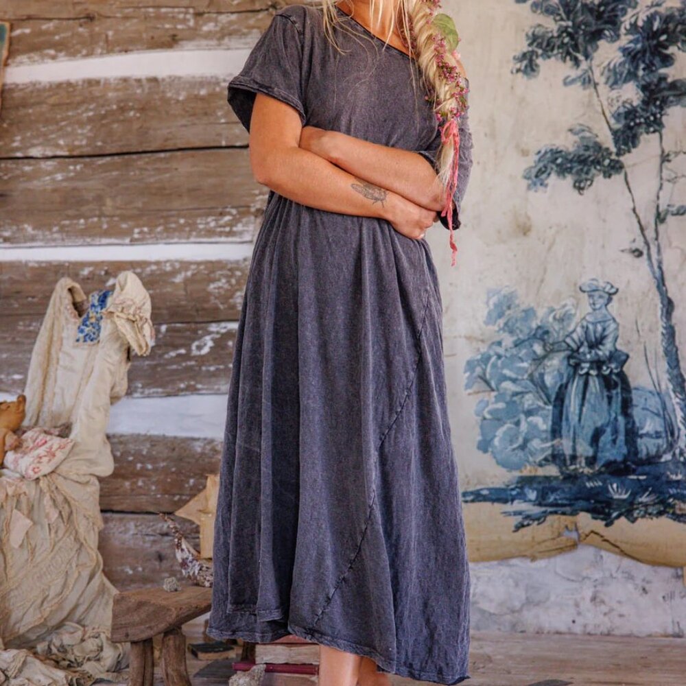 Magnolia Pearl Boyfriend Tee Dress New